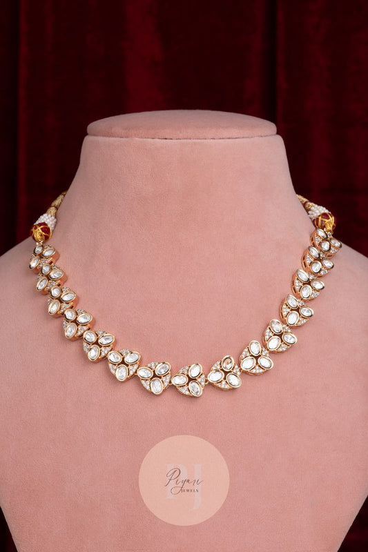 SEHAJ MOISSANITE TRI-LEAF SET