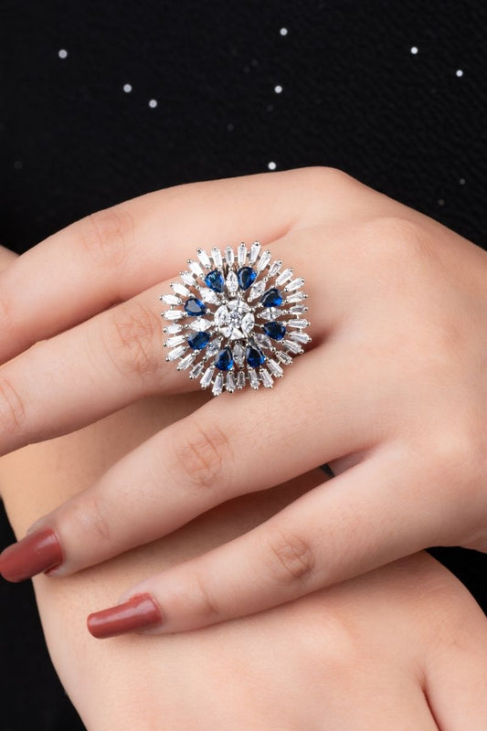 BELLA ROYAL BLUE LUSTURE AD RING