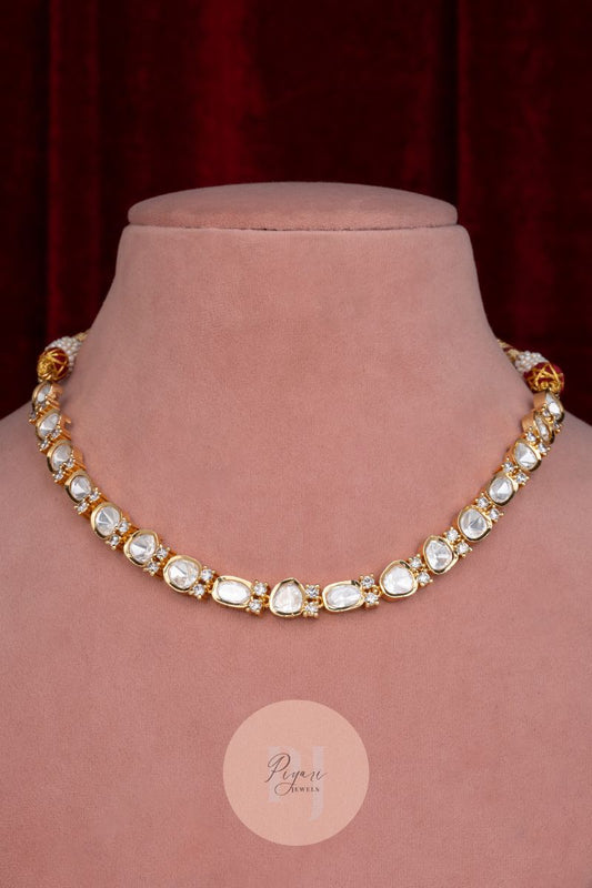 MAHIMA POLKI NECKLACE SET