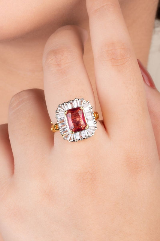 HAZEL RUBY AD RING
