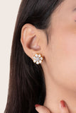 ZURI FLORAL DREAMS PENDANT SET - CUBIC ZIRCONIA & AMERICAN DIAMOND (CHAIN NOT INCLUDED)