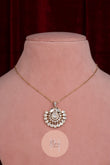 KISHA POLKI PENDANT SET