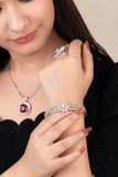 OLIVIA LUXE CZ GOLD BRACELET