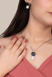 ZARA MIDNIGHT PEARL DROP SET (CHAIN NOT INCLUDED)