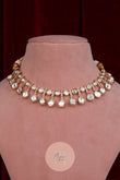 SWAARA GOLD POLKI NECKLACE SET