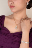PARI GOLD & LUSTROUS PEARL AD PENDANT SET (CHAIN NOT INCLUDED)